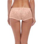 WACOAL Net Effects Boy Short in Rose Dust