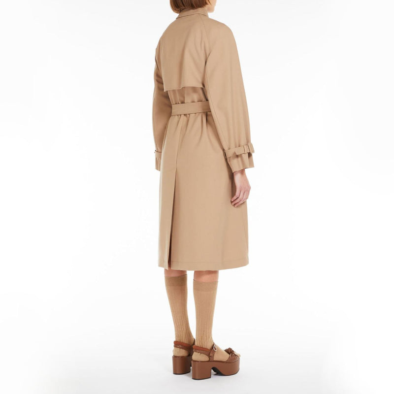 Candida Trench Coat in Camel