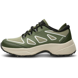 Ophelia Waterproof Rubber Sneakers in Green Multi
