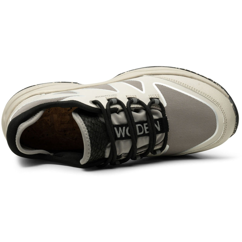 Ophelia Waterproof Rubber Sneakers in Silver Lining